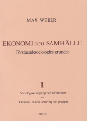Ekonomi och samhälle 1 (omslag, framsida)